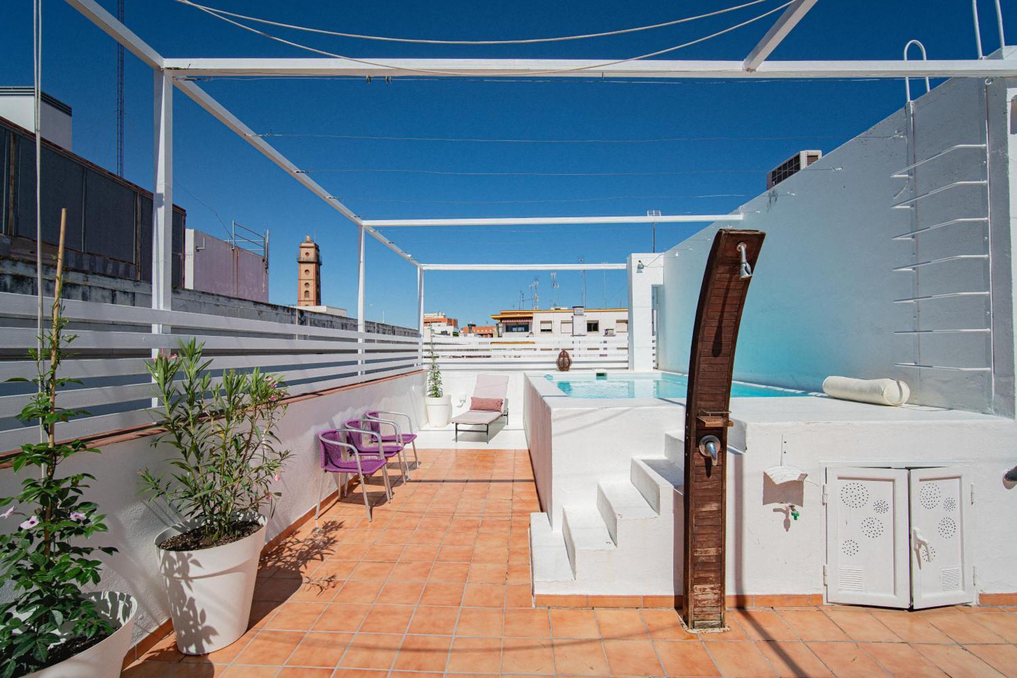 Ferienwohnung The Artist'S House With Private Pool Sevilla Exterior foto