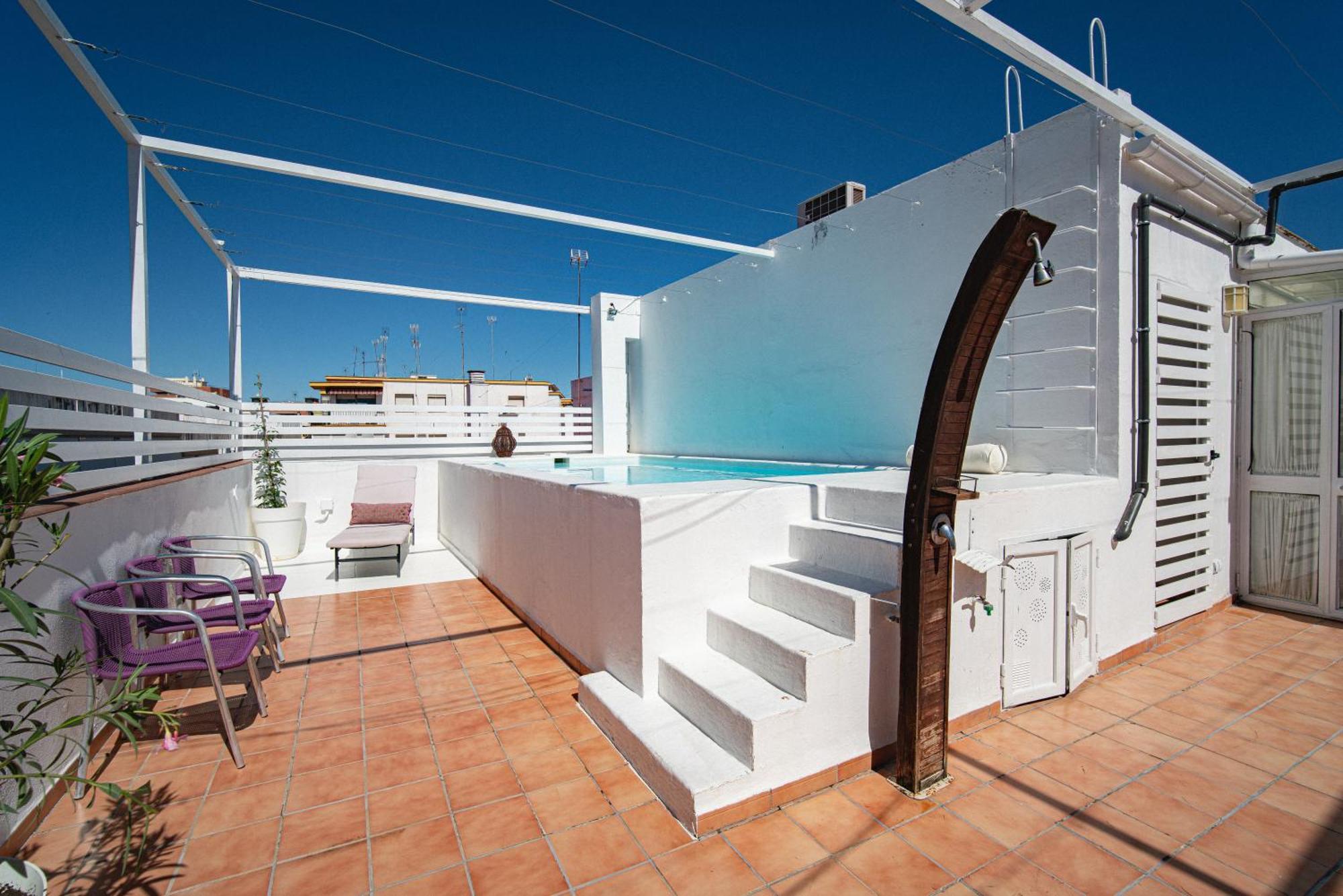 Ferienwohnung The Artist'S House With Private Pool Sevilla Exterior foto